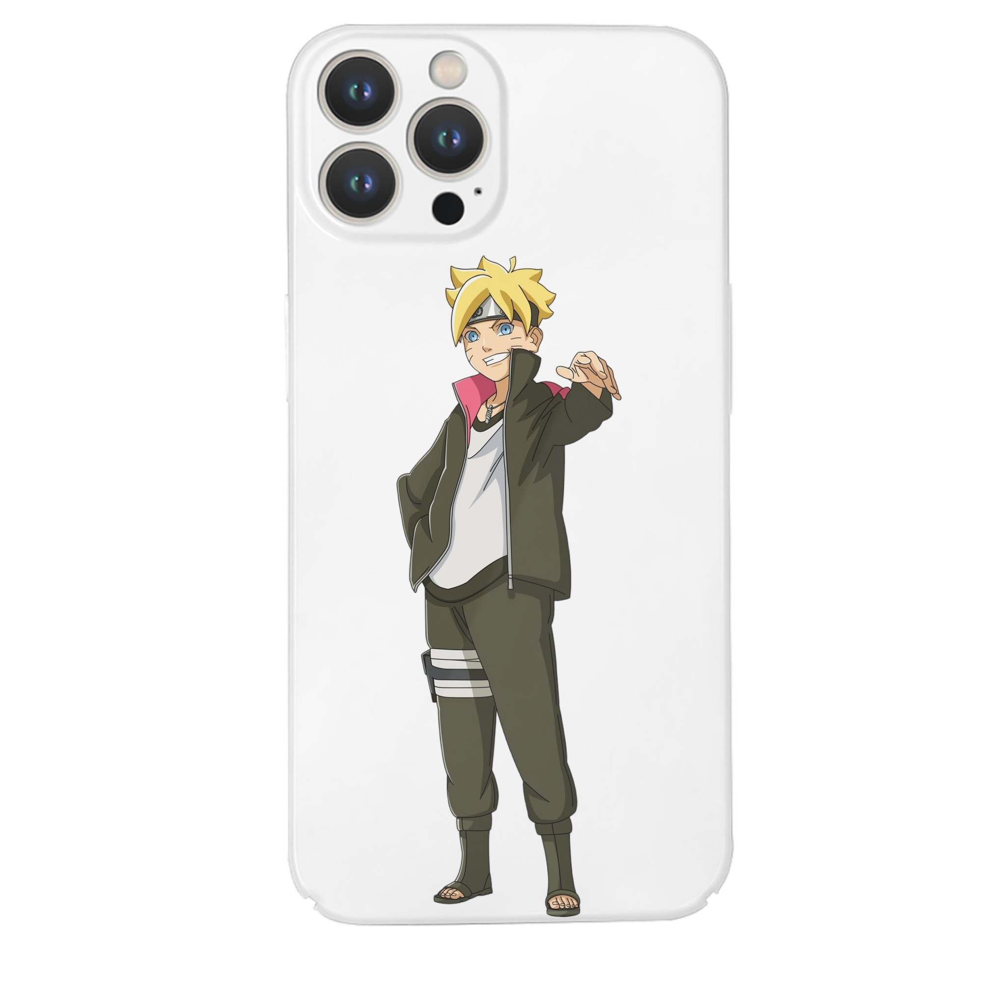 （画像用） NARUTO -ナルト- うずまき ボルト Uzumaki Boruto 【iPhone 14シリーズ対応】ハードケース